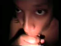 Devious fresh-faced sperm thirsty teen gives sensational blowjob to earn hot cum to swallow